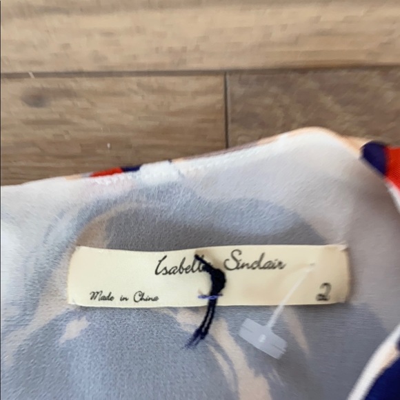 Isabelle sinclair floral dress size 2 - Picture 4 of 6